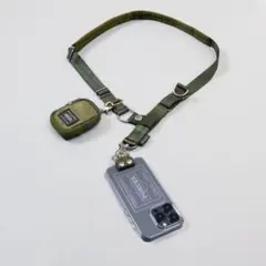 新品 PORTER - Pouch for iPhone ケースセット オリーブ