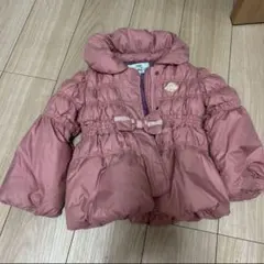 TOCCA ピンク フリル付きコート