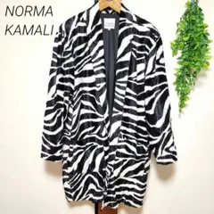 NORMA KAMALI ノーマカマリ ゼブラ柄 ジャケット レナウン 古着