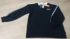 【新品タグ付】裏起毛 フリース Calella ブラック トレーナー 160cm