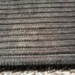 コーデュロイ風生地 はぎれ　こげ茶色　68×76cm