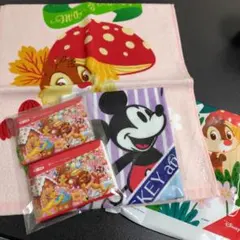 第一生命　ディズニー　タオル　ポケットティッシュセット