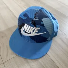 未使用○NIKEナイキ○ジュニアキャップ○迷彩エラ