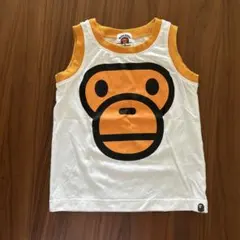 美品⭐️BAPE KIDS 迷彩柄 タンクトップ ブルー 110cm正規品 - メルカリ