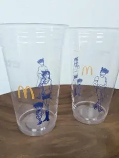 マクドナルド×名探偵コナンコラボ プラカップ 2個