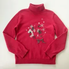 ハイネック 130 赤