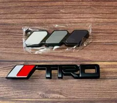 TRD エンブレム グリルバッジ 2点セット トヨタ