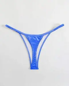 3384 超ブラジリアンビキニボトム　ロイヤルブルー　XS クリーニング済