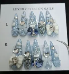 水色×リボン y2k 韓国 スナ系 シズニルック 量産 地雷 ギャル 平成女児