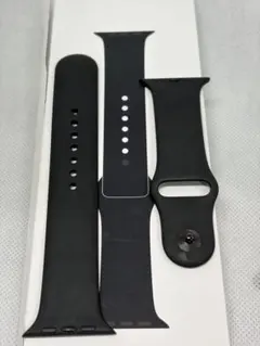 純正 Apple Watch ブラック スポーツバンド S10 46mm