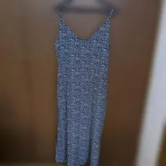RAD キャミワンピース ドット柄 ロング丈