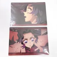 鬼滅の刃 webshopくじ ビッグクリアカード 胡蝶しのぶ 2点セット