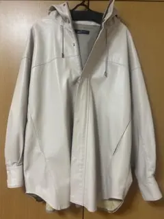 フェイクレザー レザージャケット