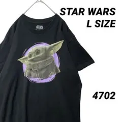 公式 スターウォーズ ベビーヨーダ 映画Tシャツ 黒 L フィフスサンのサムネイル
