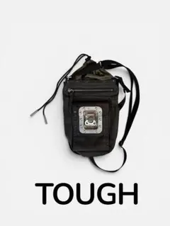 TOUGH タフ ショルダーバッグ ブラック ミリタリーデザインのサムネイル