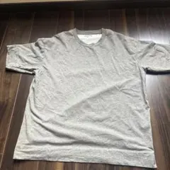 レイヤード風 Tシャツ グレー