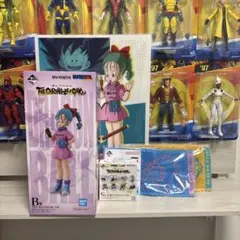 ドラゴンボール一番くじ B賞ブルマ新品未開封 ラバーチャーム ポスター