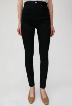【moussy】HW rebirth BLACK SKINNY 24インチ