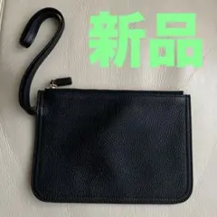 新品　GUCCI グッチ　バッグ　ポーチ　セカンドバッグ　レザー　小物入れ