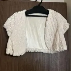 Dorry Doll パーティー用　ホワイト カーディガン サイズ38