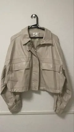 OLIVE des OLIVE フェイクレザー ジャケットのサムネイル