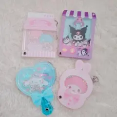 サンリオ/アクリルチャーム/マイメロ/クロミ/ポチャッコ/ツインスター
