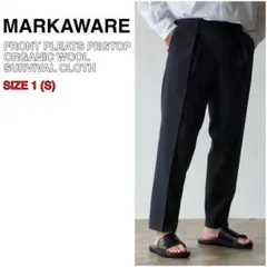 markaware ネイビー PINSTRIPE TROUSERS サイズ2 - メルカリ