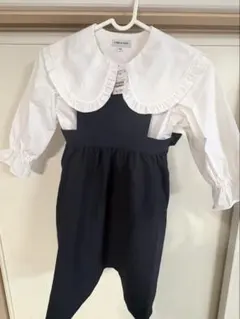 新品未使用　B:MING BY BEAMS フリル付きワンピース 110