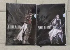 【新品】スクエニカフェ　コラボ　FF16 クライヴ　ジル　クリアファイル