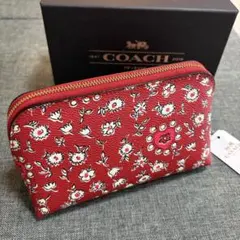 新品未使用 COACH ポーチ 花柄 ハワイ購入 フローラル柄 - メルカリ