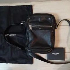 SAINT LAURENT PARIS サンローラン レザー ショルダーバッグのサムネイル