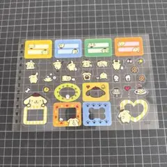 ポムポムプリン ステッカー シール