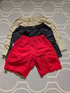 ハーフパンツ 3セット ユニクロ マーキーズ H&M 120 130