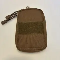タンカラー メモ帳ケース ミリタリー 小物入れ ナイロンのサムネイル