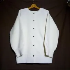 GU ジーユー【L】レディース ニット カーディガン スナップボタン アイボリー