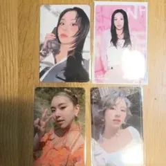 TWICE　チェヨントレカ 4枚セット
