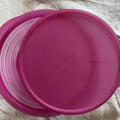 Tupperware 丸型保存容器 蓋セット　②のサムネイル