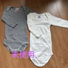 9/30まで【未使用】プチバトー ロンパース6m/67cm