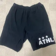 黒ハーフパンツ アスレタ