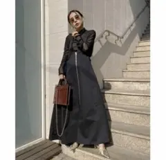2月末まで限定】andrea&co Wポケットドロストオールインワン - メルカリ