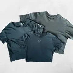 【まとめ買い】ナイキ リーボック ユニクロ クロップド Tシャツ セット