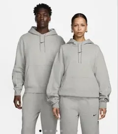 NIKE NOCTA フリースCSパーカー 希少サイズ グレー フード