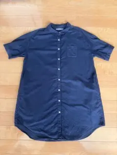 サンバレー SUN VALLEY 半袖シャツ ネイビー