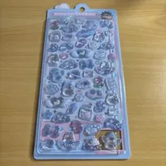 ボンボンドロップシール　うさぎ　ゆめかわ　パステル