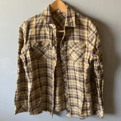 【古着】ランバージャックシャツみたいな厚手のシャツ、レディースLサイズ