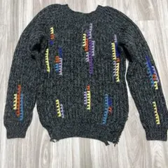 ヴィンテージ　ニット　古着屋購入　オーバーサイズ