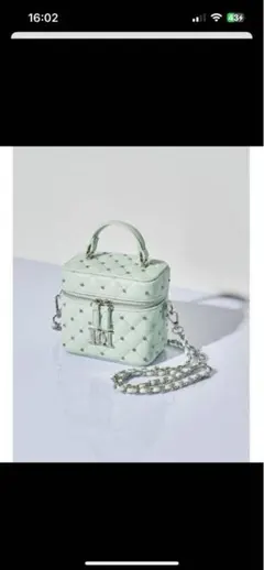 ダーリッチミントグリーン キルティングハンドバッグ D05767AW006675_fw_thumbM.jpg