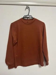 UNIQLO 26 orange 長袖カットソー