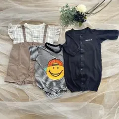 ロンパース まとめ売り 男の子 50〜80cm