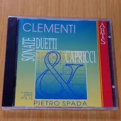 ムツィオ・クレメンティ ピアノ作品集 Vol.13 ピエトロ・スパーダ CD